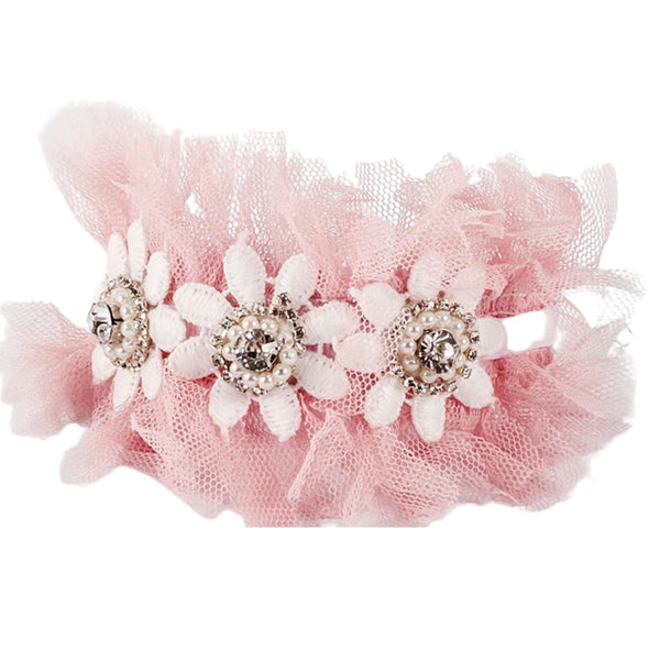 The Primrose In Pink Wrist Cuff Bracelet