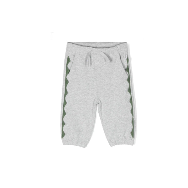 Boys Grey Gecko Crest Jogger
