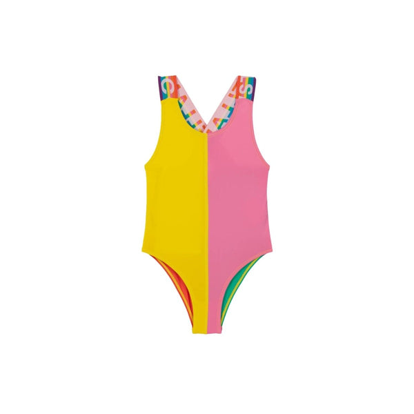 Girls Colourblock Swimsuit -UPF50+
