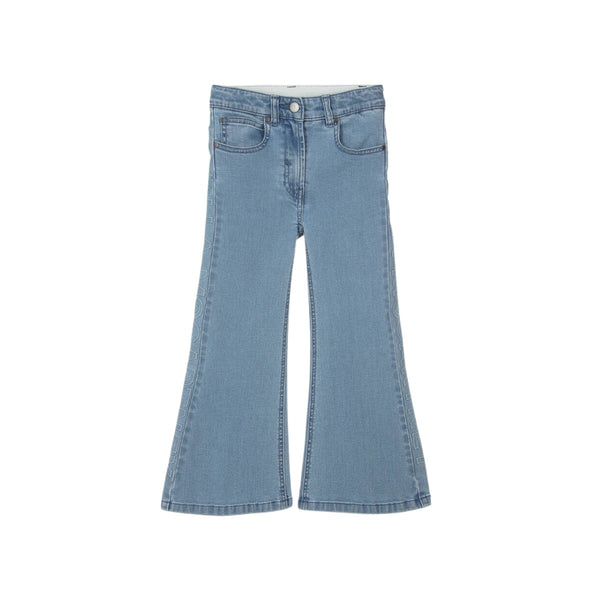 Girls Blue Denim Flare Jeans