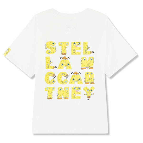 Unisex Ivory Cotton SpongeBob T-Shirt