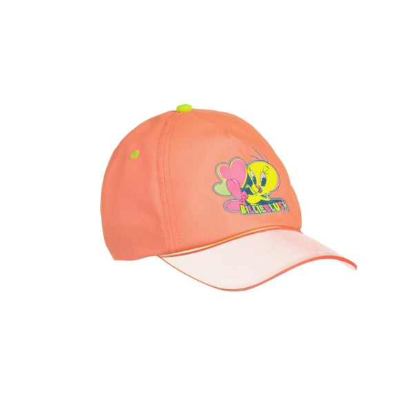 Girls Coral Pink Looney Tunes Cap