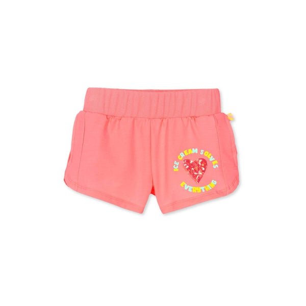 Girls Pink Jersey Shorts